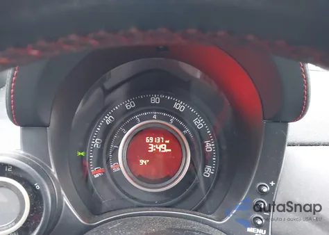 2012 Fiat 500 Abarth from USA, damaged, VIN 3C3CFFFH2CT359695